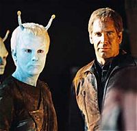 Freud & Leid einer Mnnerfreundschaft: Shran und Archer.