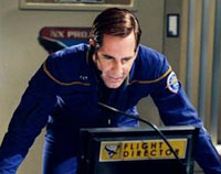 Pilot mit Ehrgeiz. Archer w�hrend des NX-Testprogramms.